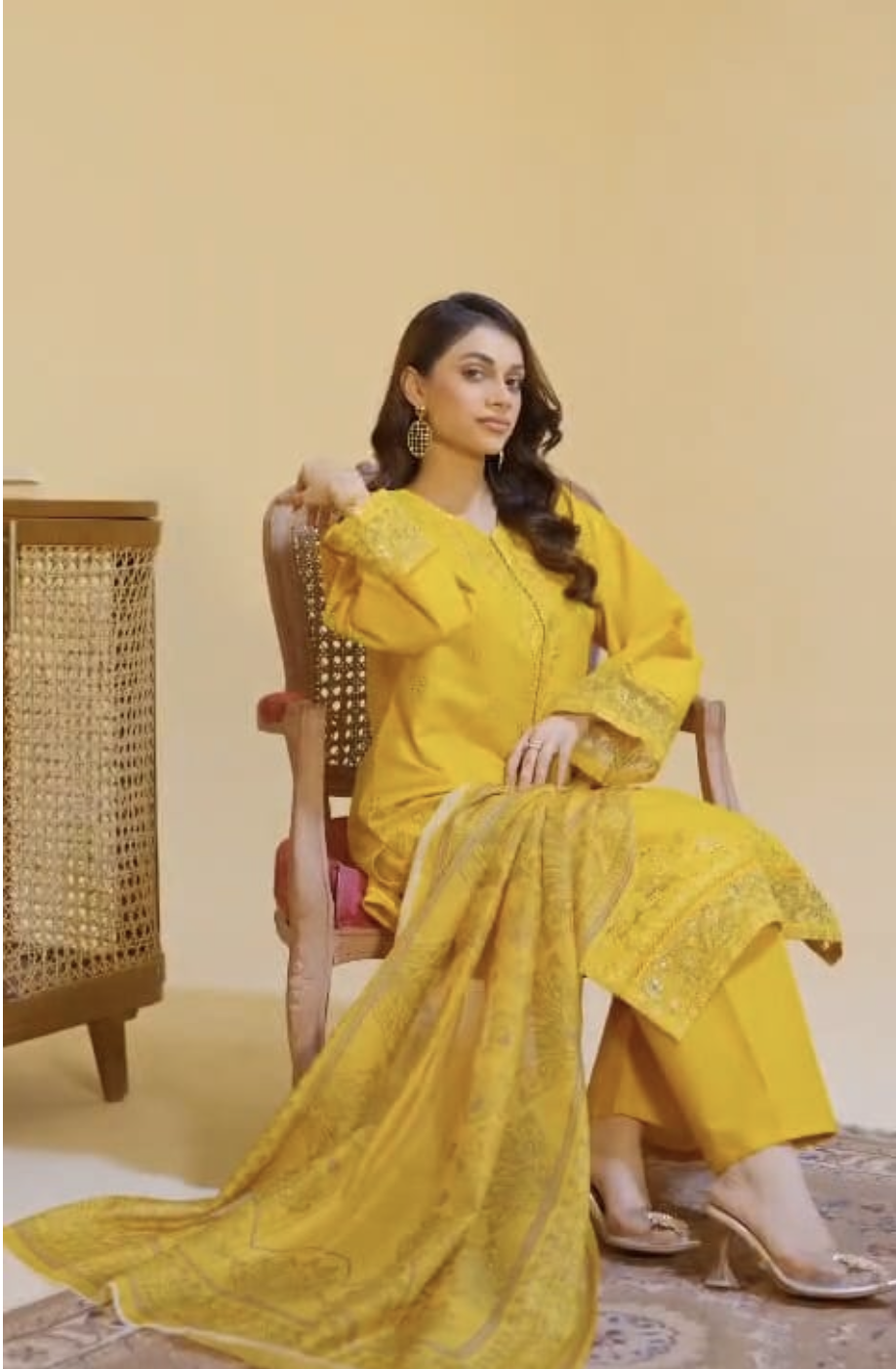 CT‑07 | Embroidered Winter Cotton Suit – Humayun Abbottabad Winter Collection